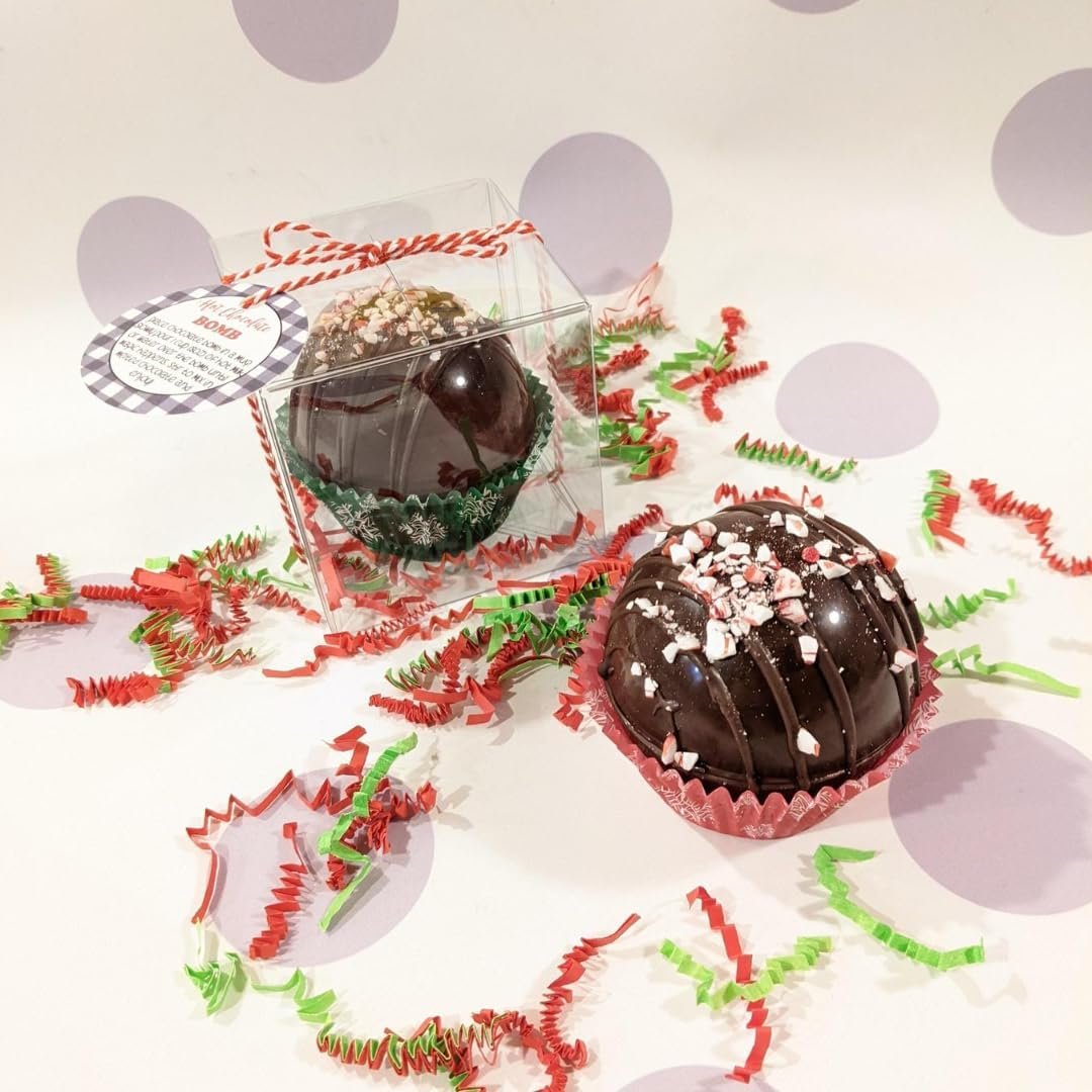 Saját Márkás 50 db 3x3x3 Inch Átlátszó Favor Doboz Egyedi Logós Csokoládé Bomba Kis Ajándék Cupcake Doboz Születésnap Esküvő Parti Gyártó