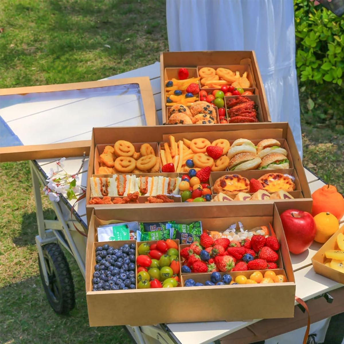 Egyedi Logós 10 Db Ablakos Sütemény Dobozok 30x20x8 Cm Nagy Méretű Saját Márkás Karton Keksz Pite Torta Muffin Elviteles Dobozok Gyártótól (S)