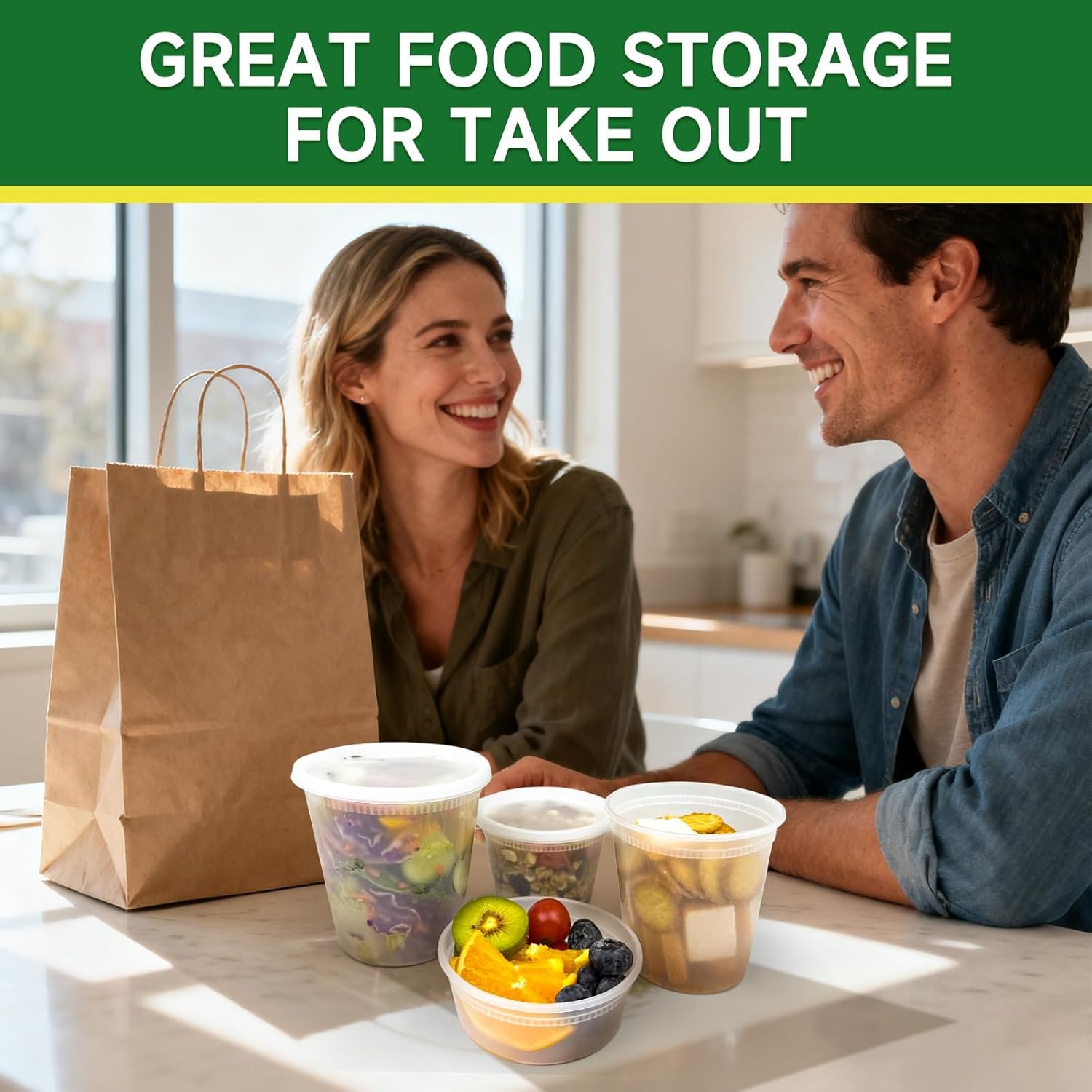 Saját Márkás 50 Szett 32 oz Deli Konténerek Fedelemmel Egyedi Logóval Szivárgásbiztos BPA-Mentes Műanyag Elviteli Tálak Étel Tárolók Takeout Meal Prep Fagyasztó Mikrohullámú Mosogatógép Biztonságos Gyártótól Saját Márkás 50 Szett 32 oz Deli Konténerek Fedelemmel Egyedi Logóval Szivárgásbiztos BPA-Mentes Műanyag Elviteli Tálak Étel Tárolók Takeout Meal Prep Fagyasztó Mikrohullámú Mosogatógép Biztonságos Gyártótól
