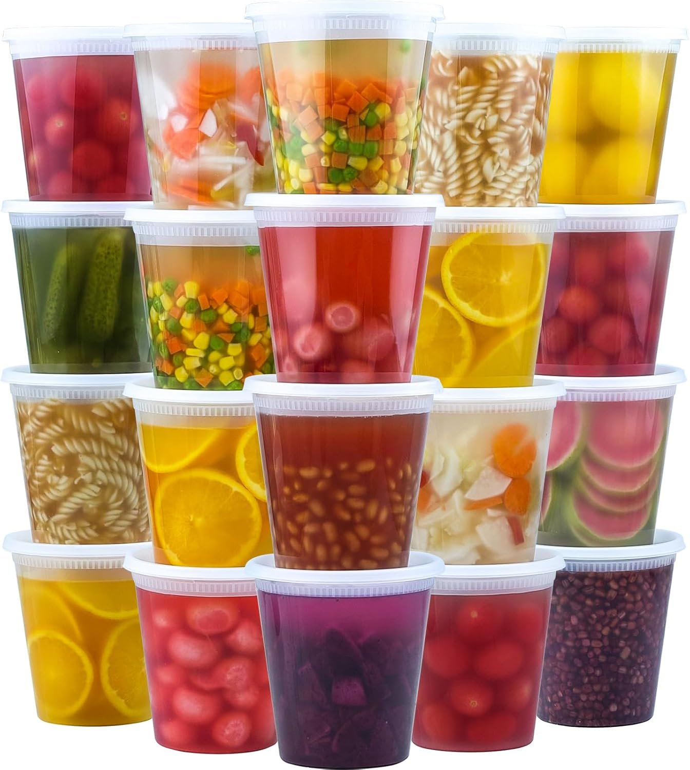 Saját Márkás 50 Szett 32 oz Deli Konténerek Fedelemmel Egyedi Logóval Szivárgásbiztos BPA-Mentes Műanyag Elviteli Tálak Étel Tárolók Takeout Meal Prep Fagyasztó Mikrohullámú Mosogatógép Biztonságos Gyártótól