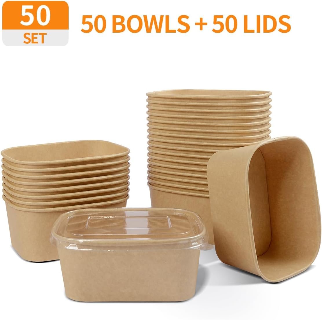 Egyedi Logó 50 db 35 oz papír ételtároló tálak fedéllel Saját Márkás mikrohullámú fagyasztóálló karton konténerek Gyártótól Egyedi Logó 50 db 35 oz papír ételtároló tálak fedéllel Saját Márkás mikrohullámú fagyasztóálló karton konténerek Gyártótól