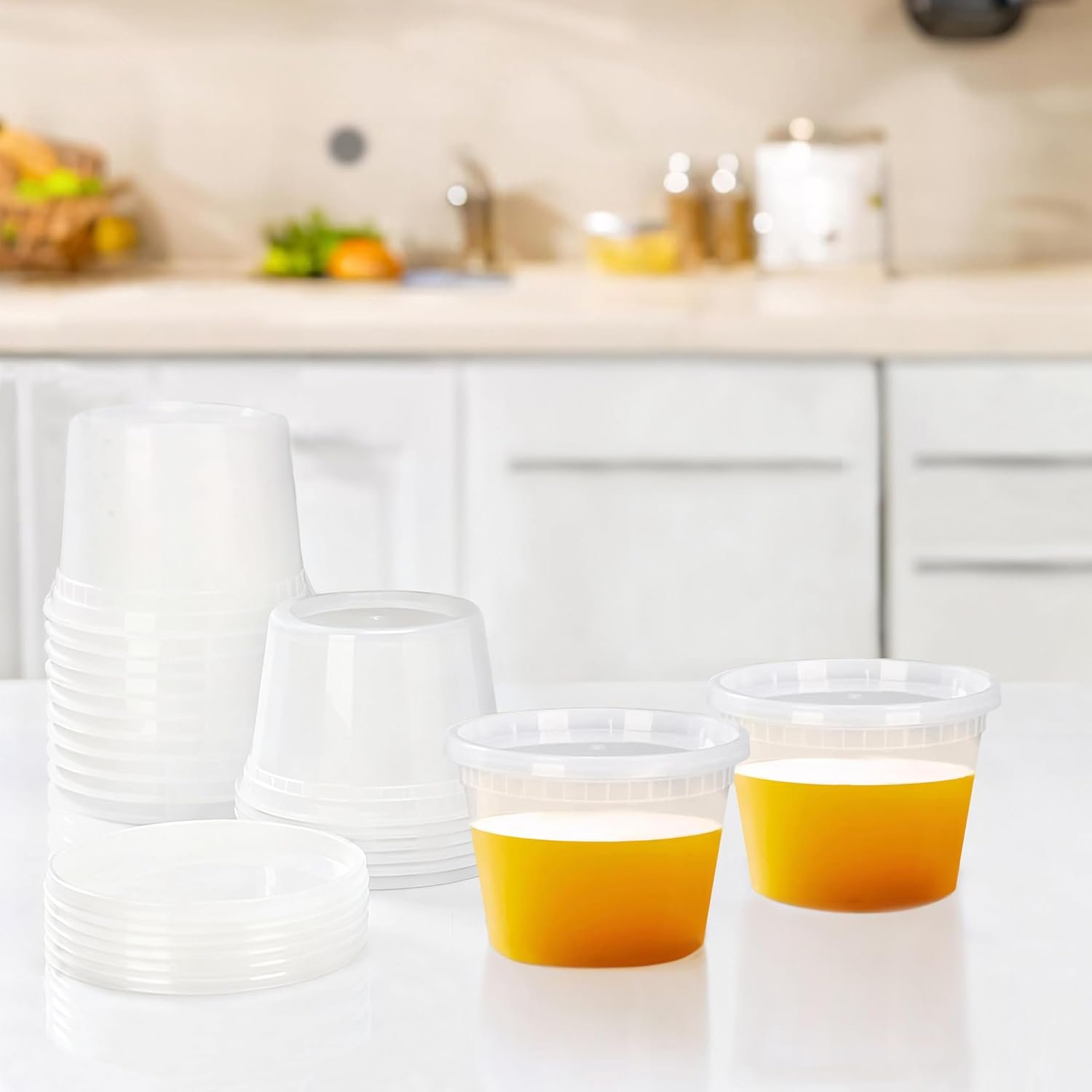 Saját márkás 50 szett 16 oz műanyag deli konténerek fedéllel egyedi logóval – átlátszó légmentes étel előkészítő tárolók BPA-mentes egymásra rakható szivárgásbiztos mikro- és fagyasztóálló gyár Saját márkás 50 szett 16 oz műanyag deli konténerek fedéllel egyedi logóval – átlátszó légmentes étel előkészítő tárolók BPA-mentes egymásra rakható szivárgásbiztos mikro- és fagyasztóálló gyár