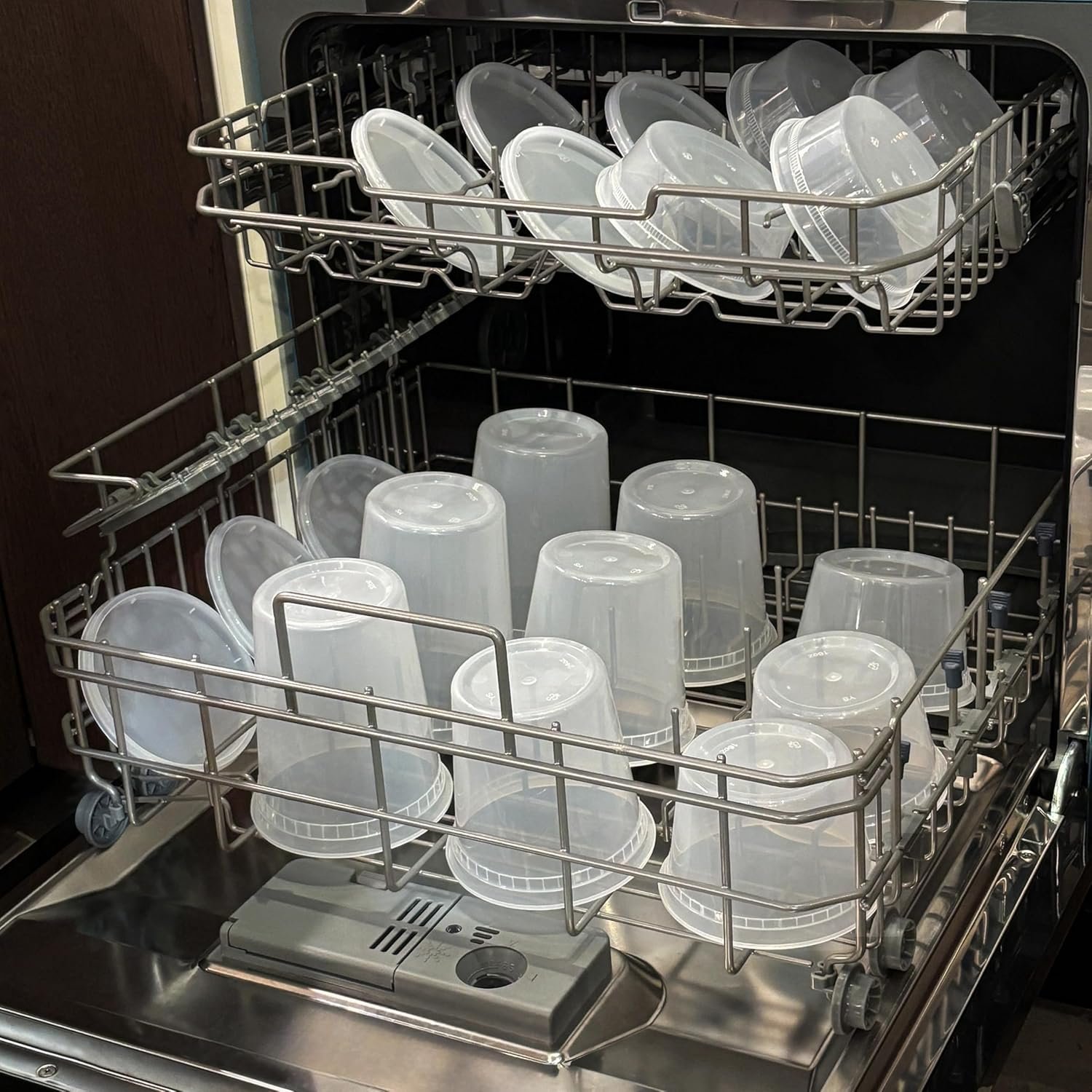 Saját márkás 50 szett 16 oz műanyag deli konténerek fedéllel egyedi logóval – átlátszó légmentes étel előkészítő tárolók BPA-mentes egymásra rakható szivárgásbiztos mikro- és fagyasztóálló gyár Saját márkás 50 szett 16 oz műanyag deli konténerek fedéllel egyedi logóval – átlátszó légmentes étel előkészítő tárolók BPA-mentes egymásra rakható szivárgásbiztos mikro- és fagyasztóálló gyár