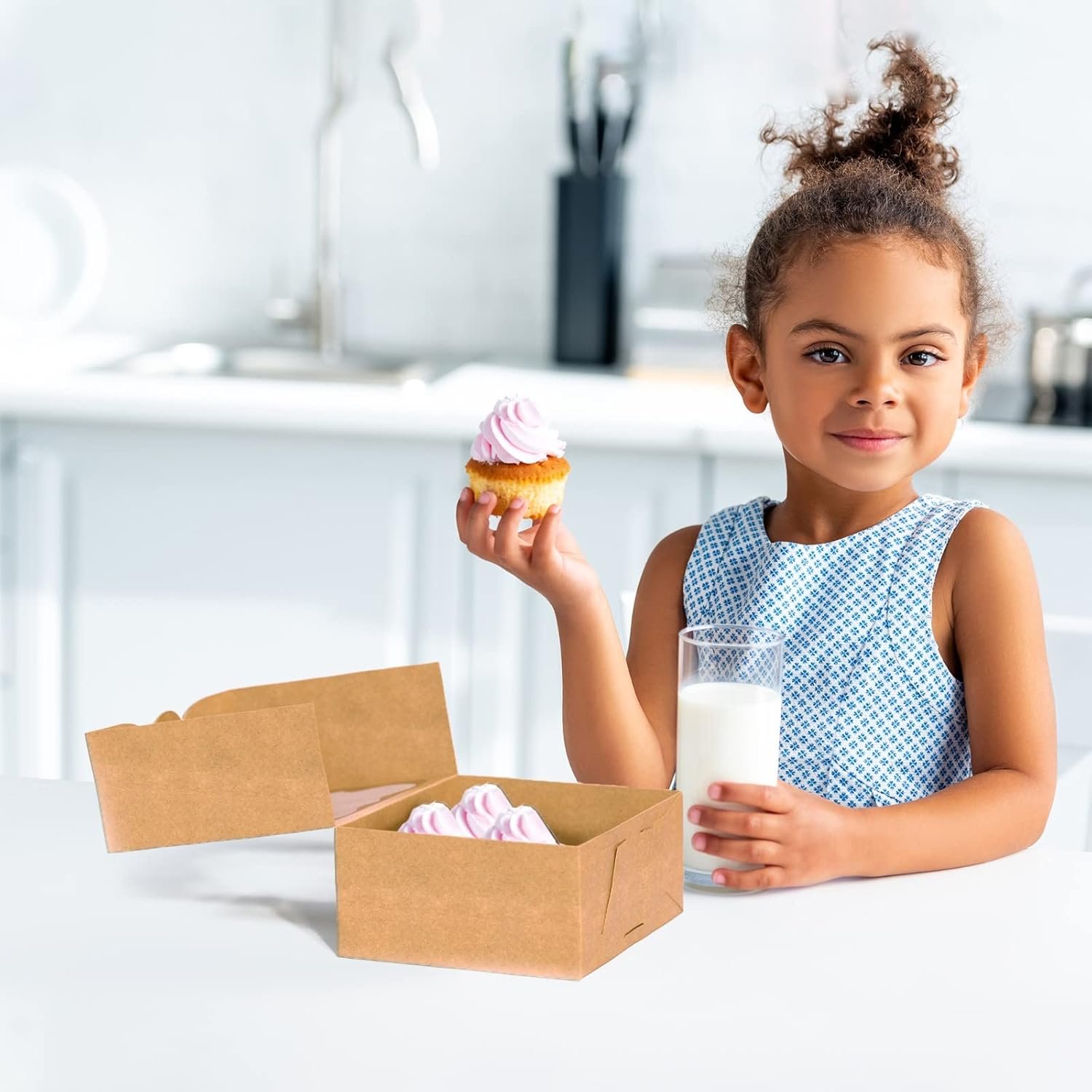 Saját Márkás 20 db 6x6x3 hüvelykes ablakos süti dobozok egyedi logóval – extra vastag kis pékkonténer ajándékozáshoz süteményekhez desszertekhez eperhez cupcake-ekhez cukorkához charcuterie-hez pékárukhoz piskótához gyártótól Saját Márkás 20 db 6x6x3 hüvelykes ablakos süti dobozok egyedi logóval – extra vastag kis pékkonténer ajándékozáshoz süteményekhez desszertekhez eperhez cupcake-ekhez cukorkához charcuterie-hez pékárukhoz piskótához gyártótól