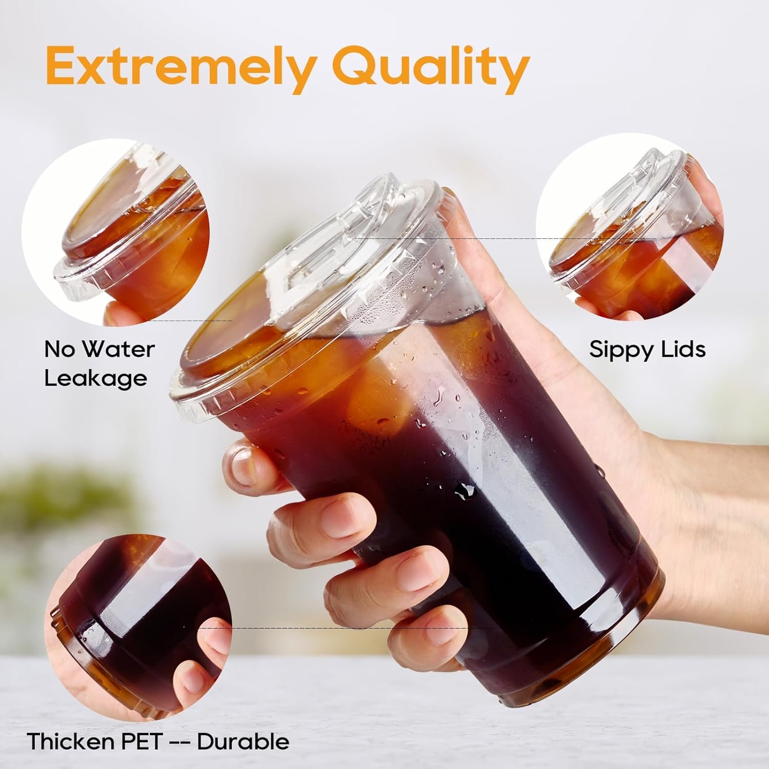 Saját Márkás 16 OZ 200 Szett Átlátszó Műanyag Elviteles Poharak Egyedi Logóval Szívószál Nélküli Sipkupakkal Gyártótól Jeges Kávéhoz Smoothie-khoz Limonádéhoz Saját Márkás 16 OZ 200 Szett Átlátszó Műanyag Elviteles Poharak Egyedi Logóval Szívószál Nélküli Sipkupakkal Gyártótól Jeges Kávéhoz Smoothie-khoz Limonádéhoz