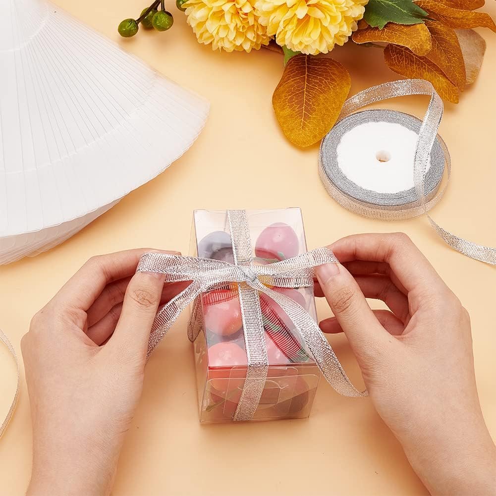 Saját Márkás 30 db 2.3x2.3x4 cm fóliával bevont átlátszó műanyag party favor doboz esküvői parti dekorációhoz egyedi logóval csokoládé cukorka keksz ajándékcsomagoláshoz megbízható gyártótól