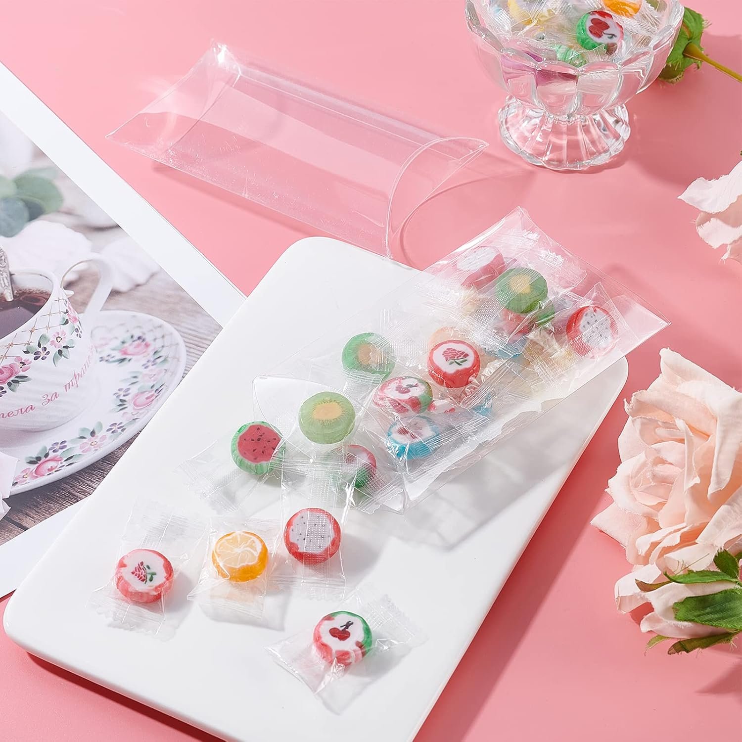 Saját Márkás Átlátszó PVC Párnás Doboz 30 db 4.3x3.3x1.2 Egyedi Logóval Cukorka Édesség Ajándék Esküvő Születésnap Party Csomagoláshoz Gyártó Saját Márkás Átlátszó PVC Párnás Doboz 30 db 4.3x3.3x1.2 Egyedi Logóval Cukorka Édesség Ajándék Esküvő Születésnap Party Csomagoláshoz Gyártó