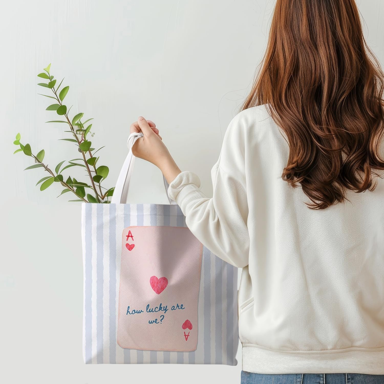 Saját Márkás Kokett Lányos Vászon Tote Táska Egyedi Logóval Preppy Rózsaszín Női Canvas Táska Ünnepi Parti Ajándéktárgyak Gyártótól