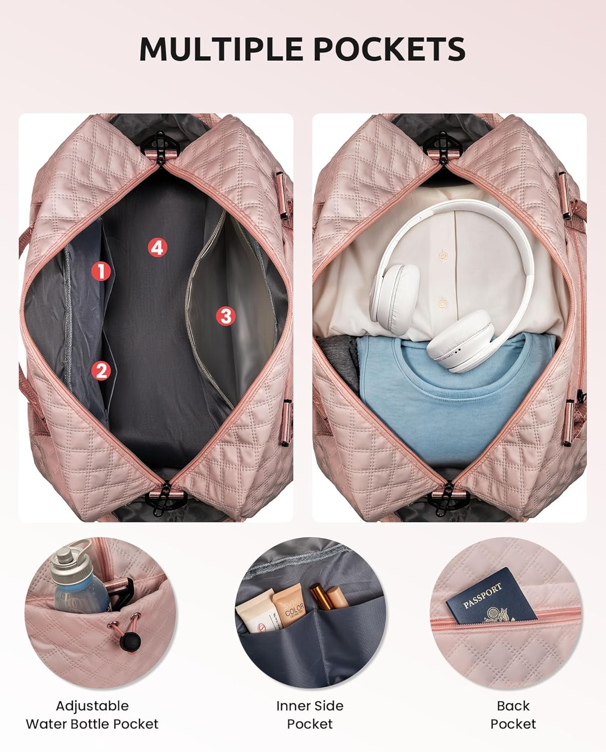 Egyedi Logós Monogrammos Duffel Táska Cipőtartóval Lányoknak Tiniknek Hétvégi Táska Sminktokkal Saját Márkás Utazótáska Nővér Ajándék Beszállító (M Betű) Egyedi Logós Monogrammos Duffel Táska Cipőtartóval Lányoknak Tiniknek Hétvégi Táska Sminktokkal Saját Márkás Utazótáska Nővér Ajándék Beszállító (M Betű)