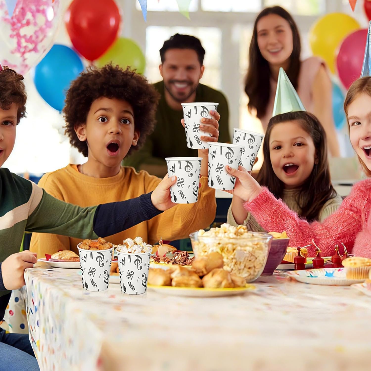 Saját Márkás 50 db 250 ml Hangjegy Mintás Egyszer Használatos Papírpoharak Egyedi Logóval Koncertekre Esküvőkre Születésnapokra Ital Teához Kávéhoz Megbízható Gyártótól