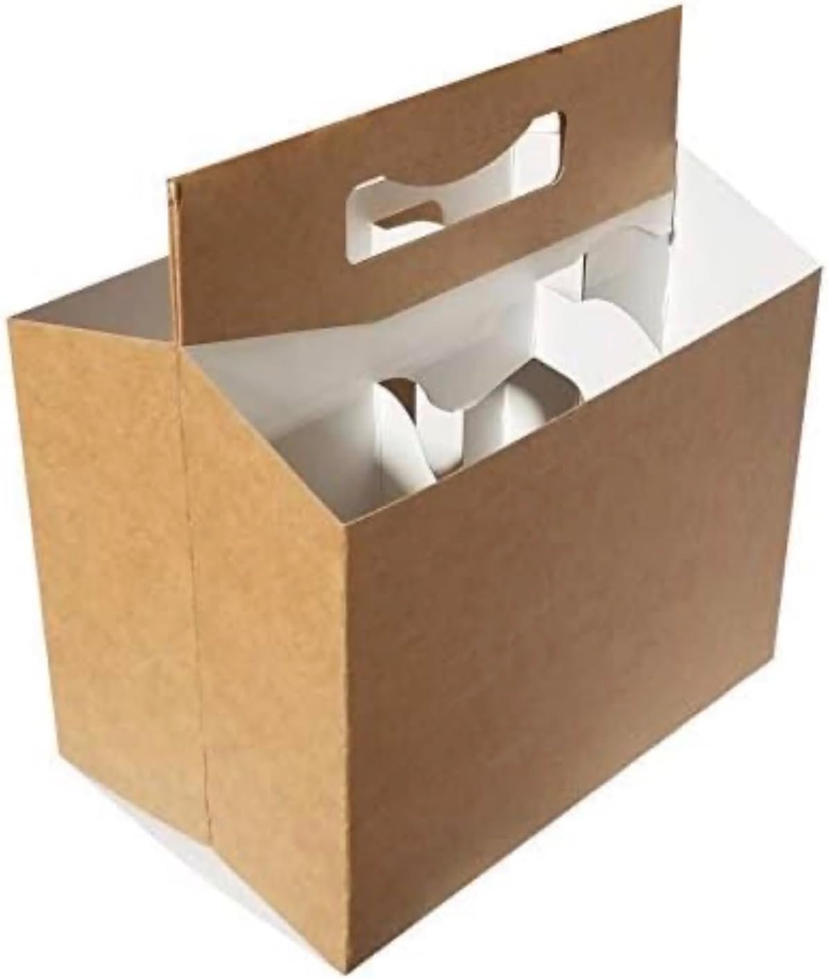 Egyedi logóval saját márkás 6 db-os kraft karton palackhordozó 50 db 6×12 oz üveghez megbízható Gyártótól Egyedi logóval saját márkás 6 db-os kraft karton palackhordozó 50 db 6×12 oz üveghez megbízható Gyártótól